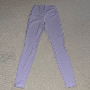 Lululemon align tight size 4 light purple